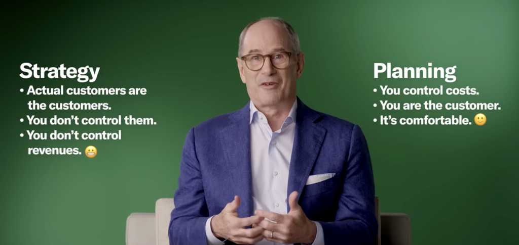 계획(Plan) vs 전략(Strategy)